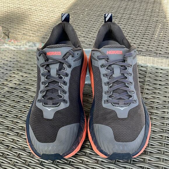 HOKA One One Challenger ATR 5 Gray Orange Women’s Size 7 - Picture 1 of 10